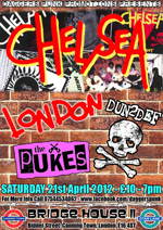 The Pukes - The Bridgehouse II, Canning Town, London 21.4.12